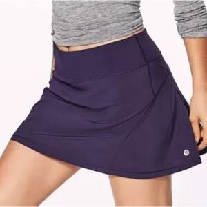 Lululemon Circuit Breaker Skirt II Aeon 12 Tall 12 Long